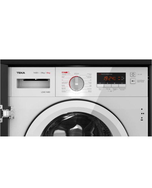 Maquina Lavar Secar Roupa Teka Lsi6-1480 Maquina Lavar Secar Roupa Teka Lsi6-1480