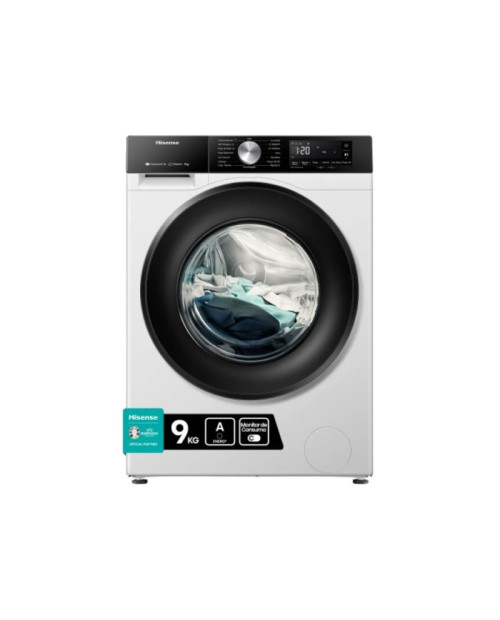 Maquina Lavar Roupa Hisense Wf-3-s-9043-bw-3 Maquina Lavar Roupa Hisense Wf-3-s-9043-bw-3