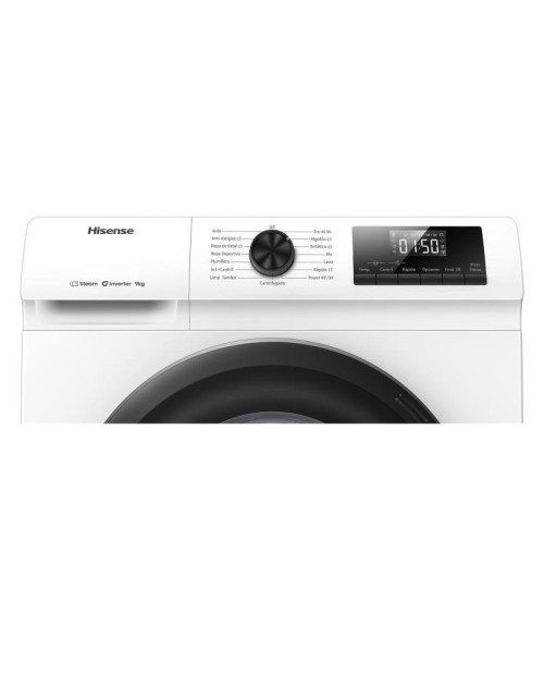 Maquina Lavar Roupa Hisense Wf-1-q-9041-bw Maquina Lavar Roupa Hisense Wf-1-q-9041-bw
