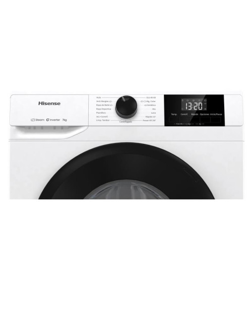Maquina Lavar Roupa Hisense Wf-1-g-7021-bw Maquina Lavar Roupa Hisense Wf-1-g-7021-bw