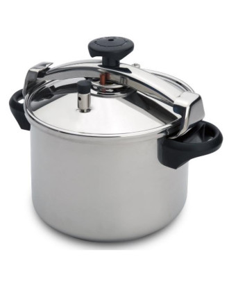 Panela Pressao Silampos Aço Inox S/cesto 8l Contro Panela Pressao Silampos Aço Inox S/cesto 8l Contro