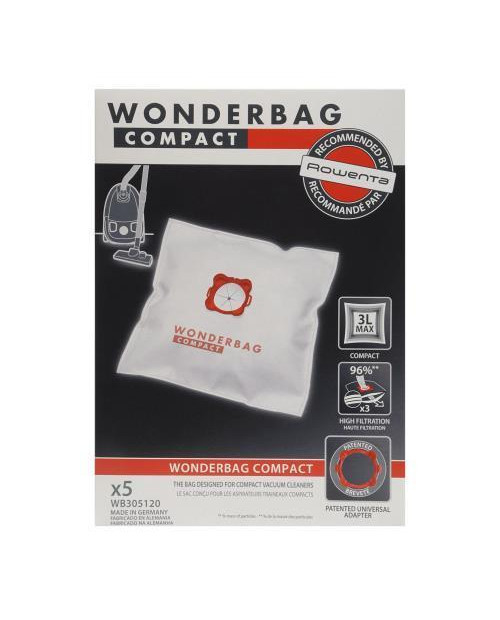 Saco Rowenta Wonderbag Wb-305120 Cx5 Saco Rowenta Wonderbag Wb-305120 Cx5