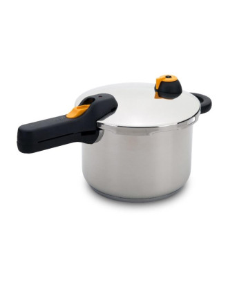 PANELA PRESSAO SILAMPOS S/CESTO EASY AMARELO 4L