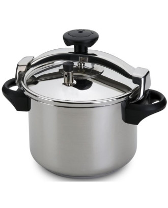 PANELA PRESSAO SILAMPOS AÇO INOX S/CESTO 6L