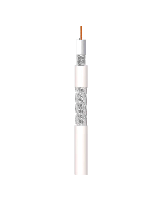 MTS CABO COAXIAL (CuFe+AL+Malha AI) 5mm TELEVES- (Enc. Min. 100Mts)