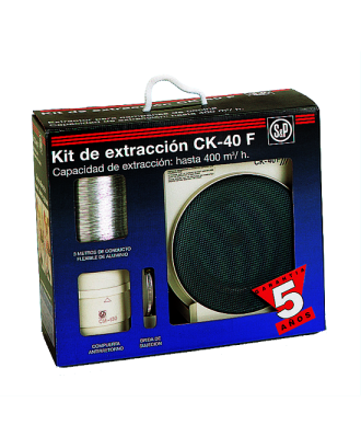 KIT EXTRACTOR COZINHA S&P - CK 40 F - 5211363600