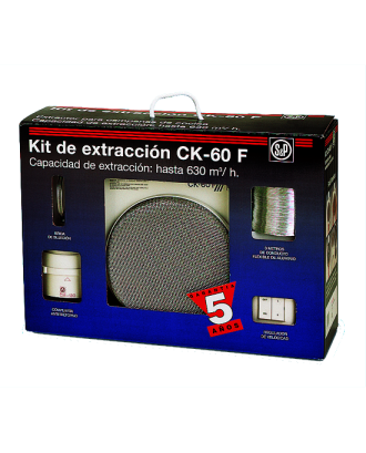 KIT EXTRACTOR COZINHA S&P - CK 60 F - 5211364400