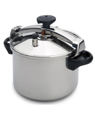 PANELA PRESSAO SILAMPOS AÇO INOX S/CESTO 12L CONTR